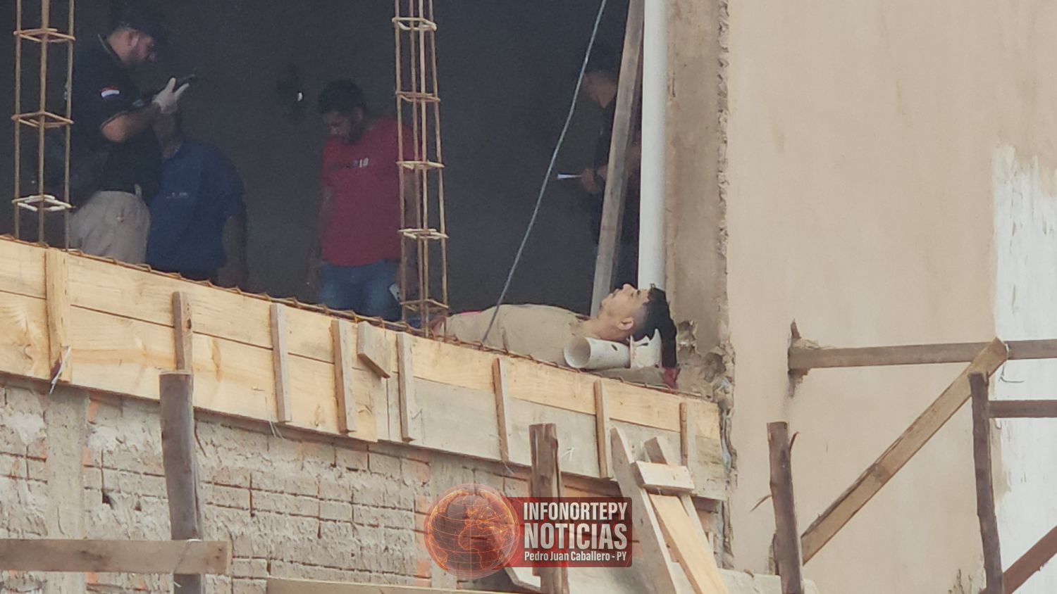 Asesinan a un hombre a tiros en obra en construcción en Pedro Juan