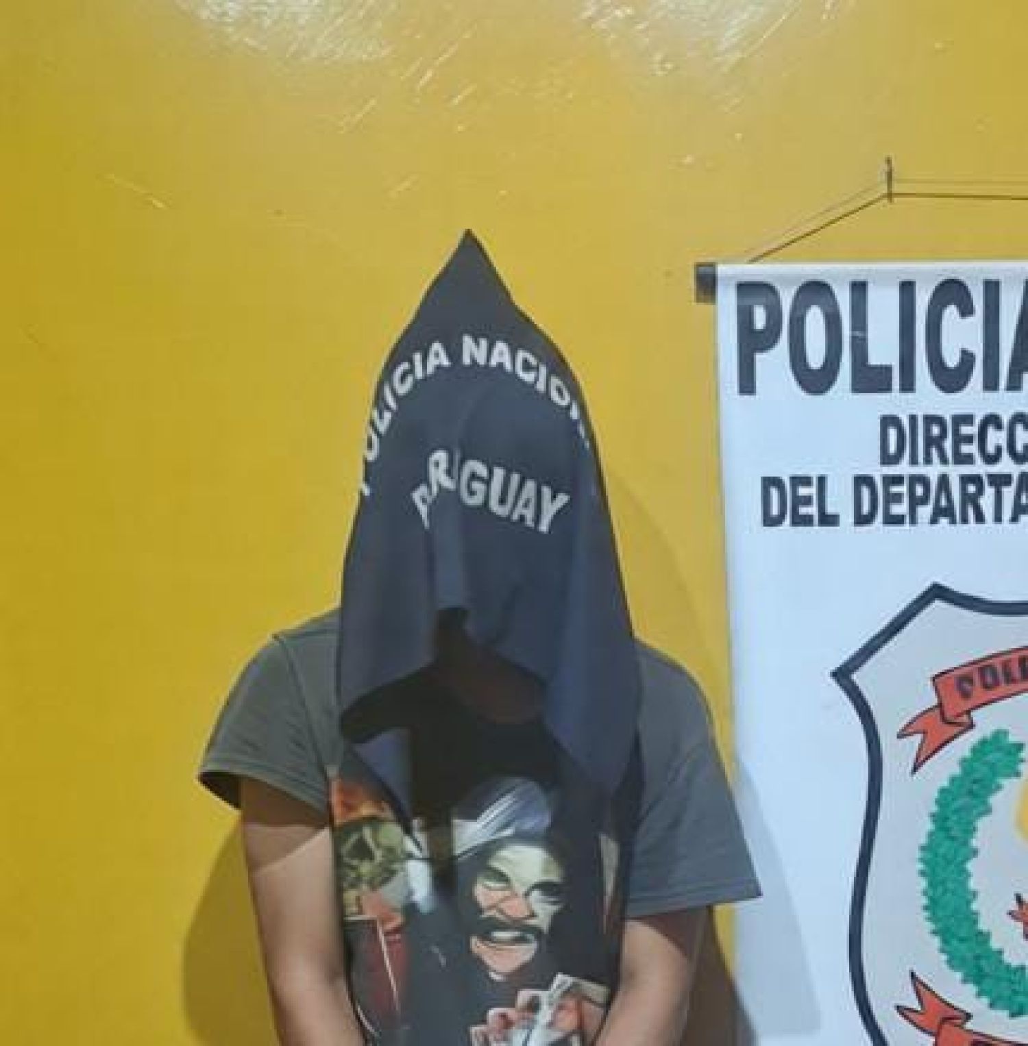 Detienen a presunto ladrón tras intento de venta de celular robado en Pedro Juan