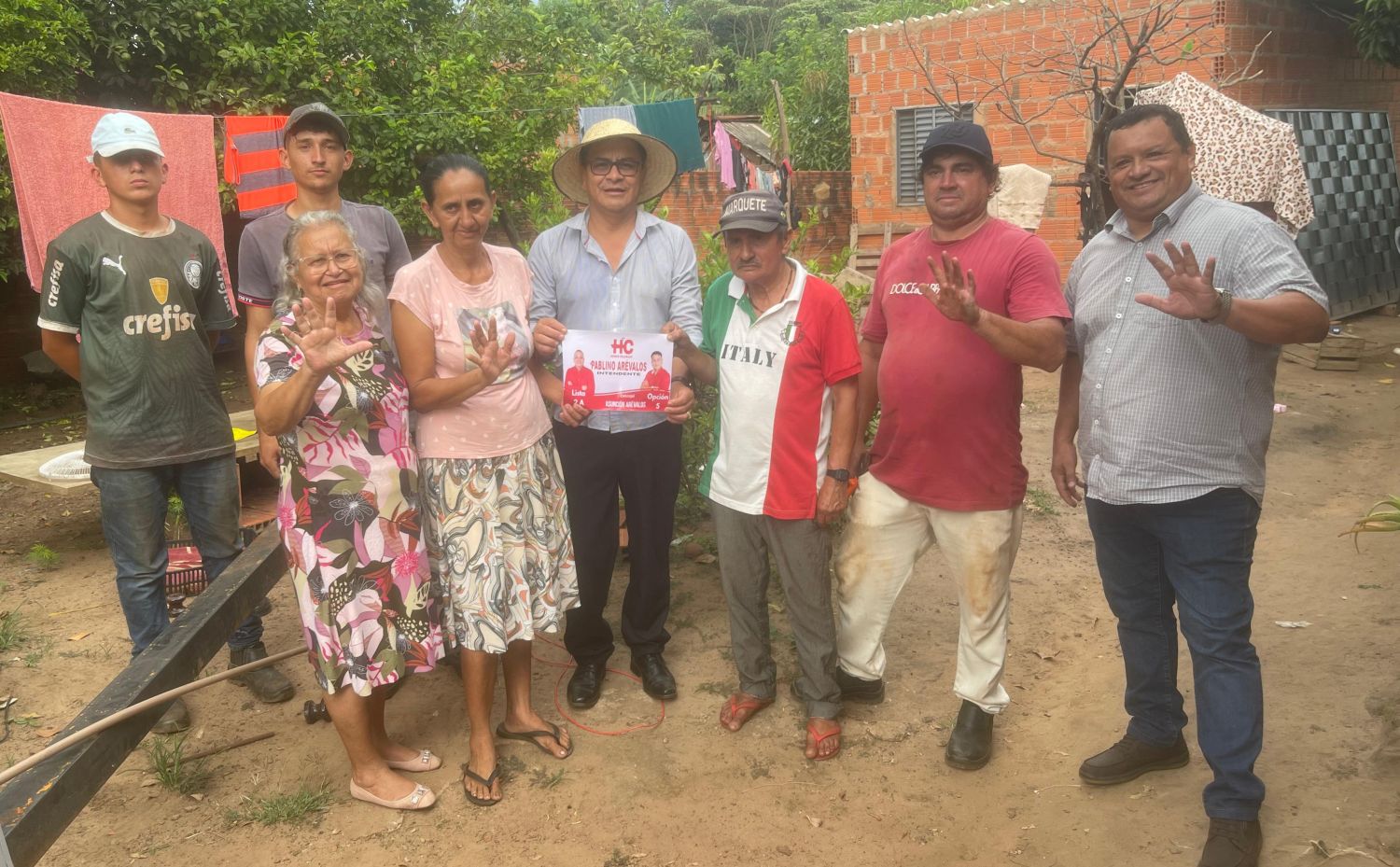 Asunción Arévalos apuesta a la humildad, capacidad y gestión en Zanja Pytã