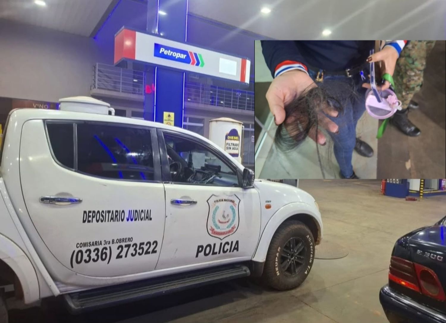 Funcionaria de estación de servicios fue agredida por su expareja en Pedro Juan