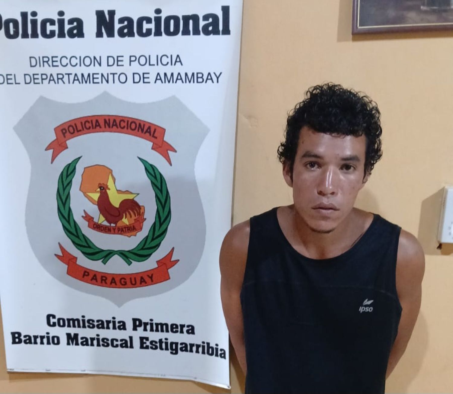 Policía aprehendió a supuesto hurto y resistencia en Pedro Juan