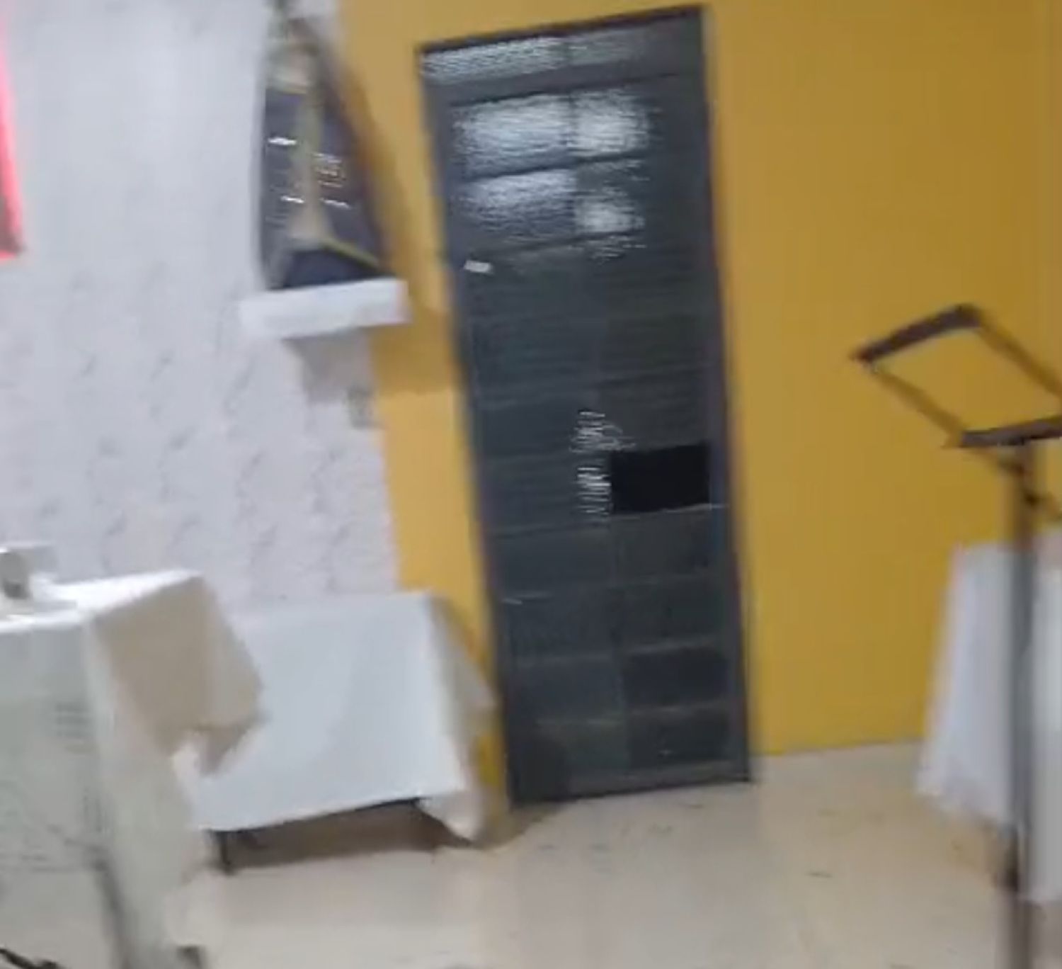Vandalismo en Capilla de Pedro Juan y cortan servicios básicos